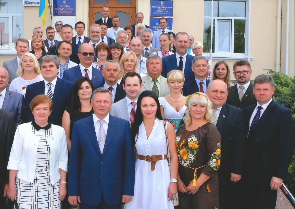 Lucko savivaldybės atstovai su svečiais iš Lietuvos, Lenkijos, Vokietijos ir Baltarusijos