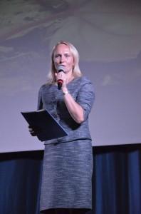 Mokytojus profesinės šventės proga pasveikino rajono savivaldybės merė E. Rudelienė