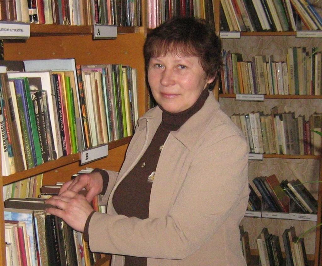 Tiltų bibliotekos vedėja Elena Žilinskienė