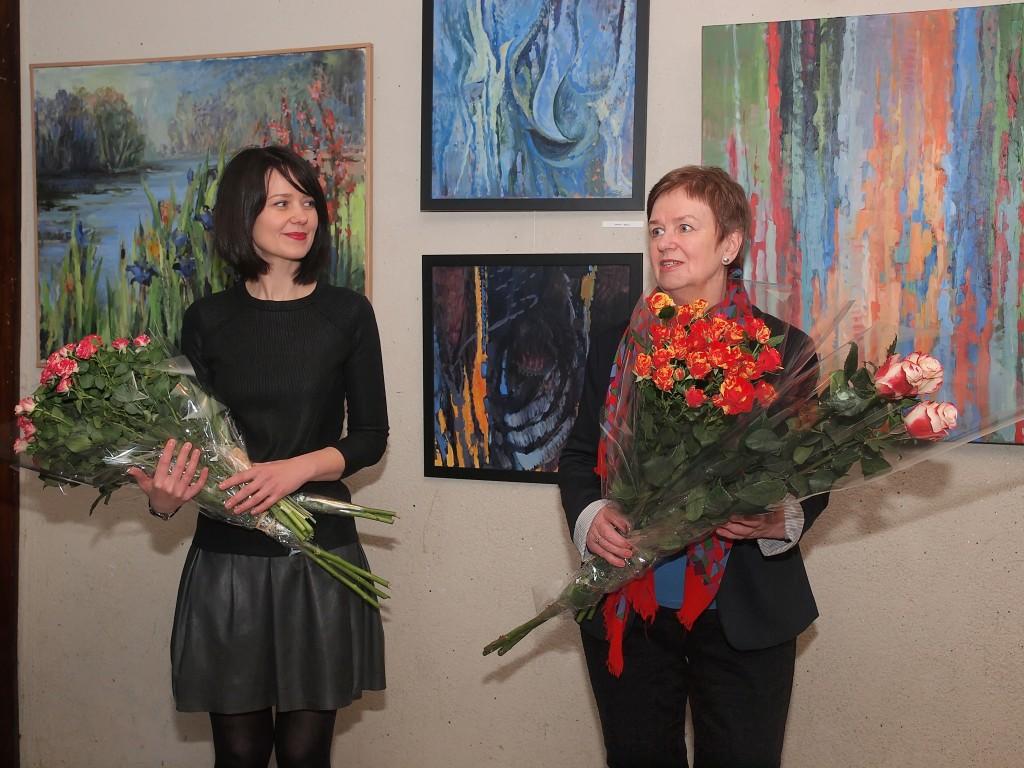Edita (kairėj) ir Leonida Tamulytės