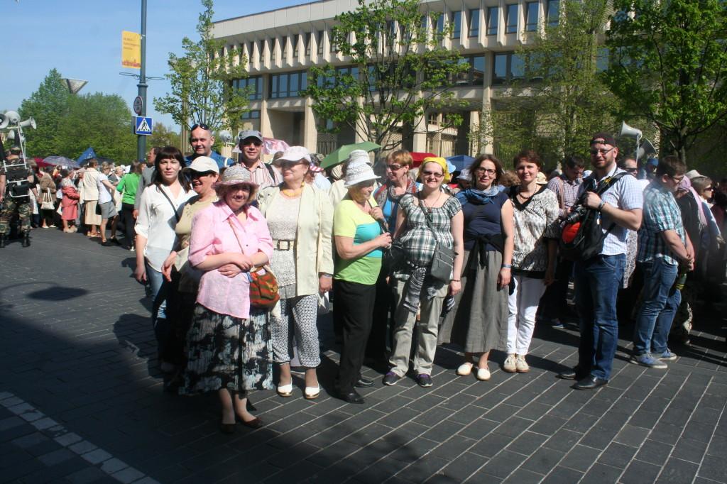 Trakų parapijiečiai dalyvavo procesijoje