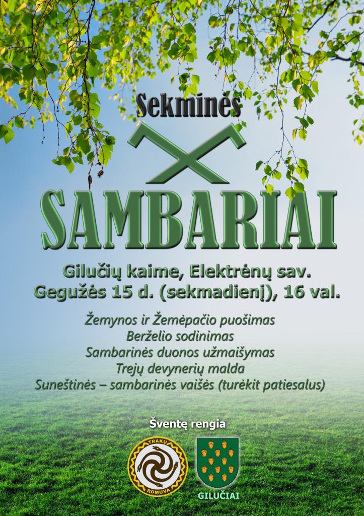 Sambariai plakatas 2016 galutinis