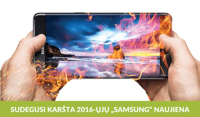Ar „Samsung Galaxy Note 7“ nesėkmė atveria galimybių langą konkurentams?