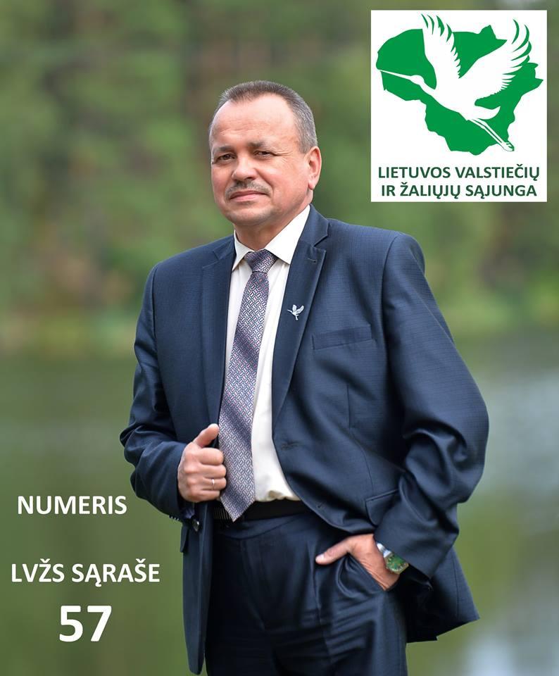 Kandidatas į LR Seimą Marijonas Čapkovskis