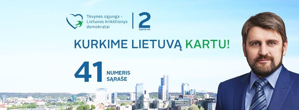 Kandidatas į LR Seimą Vidas Urbonavičius