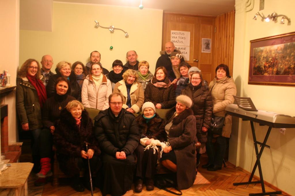 Trakų parapijiečiai paminėjo pirmąjį Šv. Faustinos savanorių grupės gimtadienį 