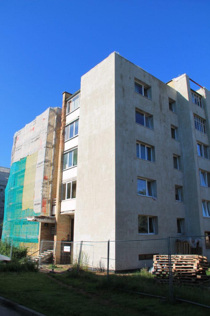 Vėluojanti namų renovacija