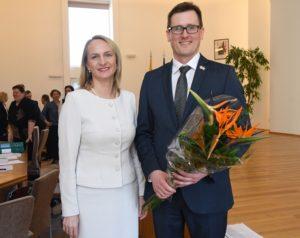 Rajono taryba savivaldybės administracijos direktoriumi  paskyrė D. Kvedaravičių