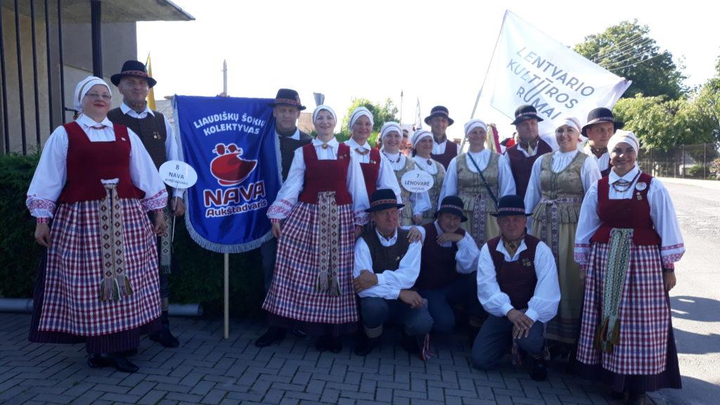 Trakų rajono liaudies šokių kolektyvai dalyvavo Dainų ir šokių festivalyje ,,Veisiejai – Mažoji Kultūros Sostinė 2019“