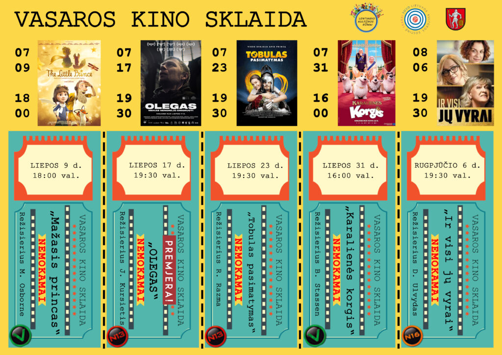 Vasaros kino sklaida