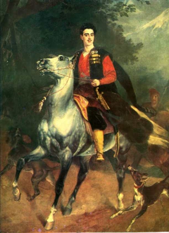 XIX a. litografijos, vaizduojančios karaimus