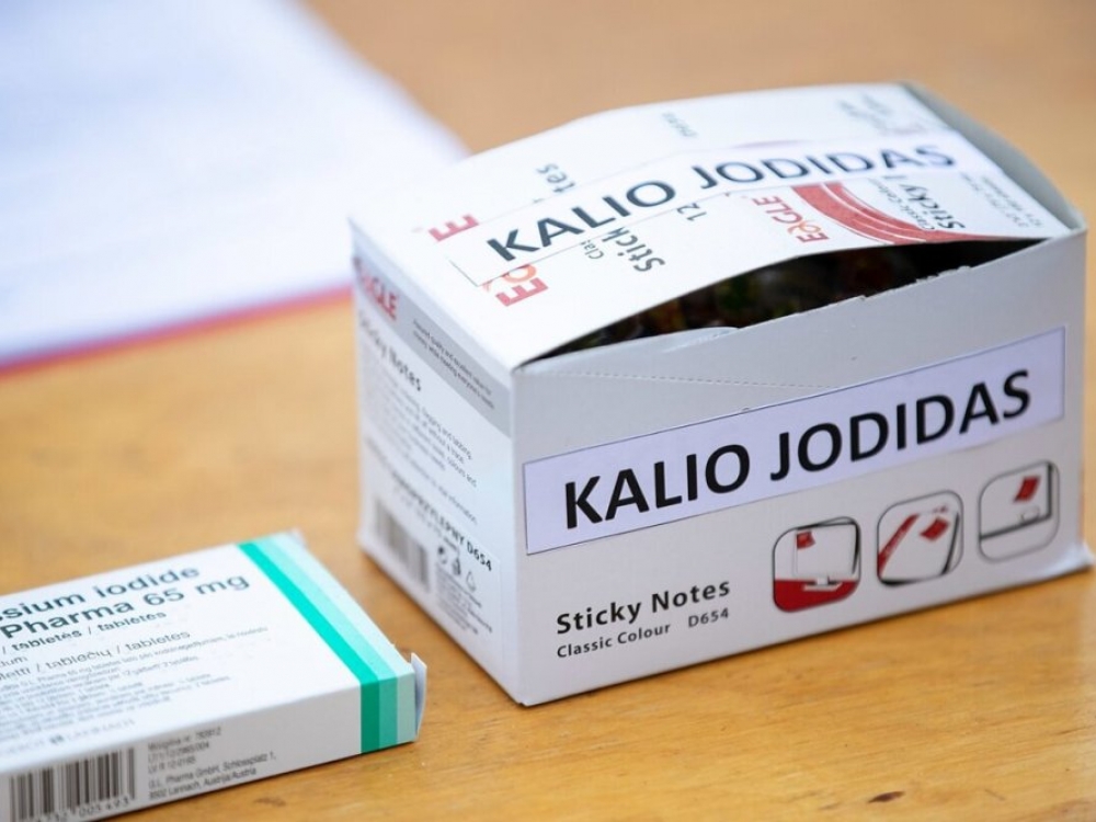 Kalio jodido tabletės bus dalijamos visiems Trakų rajono gyventojams