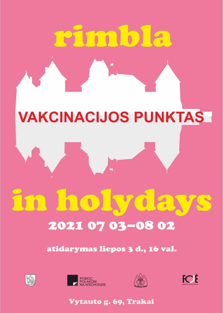 Trakų kultūros rūmų meno galerijoje „Fojė“ paroda „rimbla in holydays“