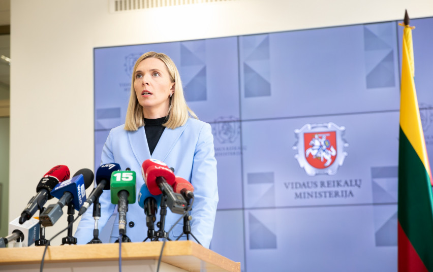 Ministrė Agnė Bilotaitė: įvykius prie Rūdninkų poligono vertinu kaip provokaciją ir antivalstybinę veiklą
