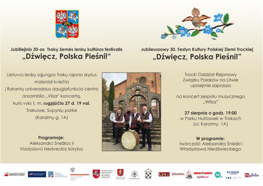 Jubiliejinis Trakų žemės lenkų kultūros festivalis