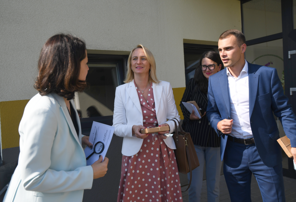 Rajone lankėsi socialinės apsaugos ir darbo ministrė