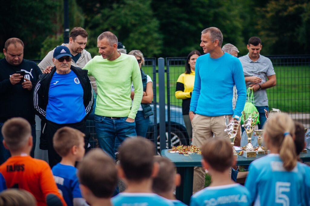 Trakuose futbolo šventę vaikams surengė futbolo akademija FA „Trakai“