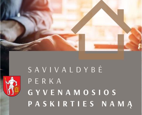 Savivaldybė perka gyvenamosios paskirties namą