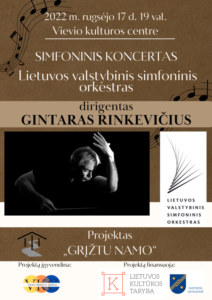 Vievio kultūros centre – Lietuvos valstybinis simfoninis orkestras