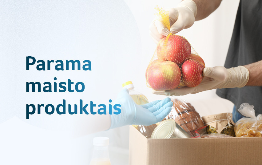 Beveik 200 tūkstančių nepasiturinčių gyventojų spalio mėnesį sulauks paramos maisto produktais