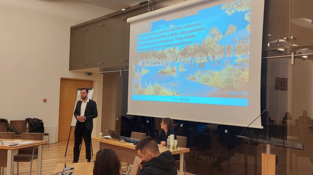 Pristatyti Birutės parko projektiniai siūlymai