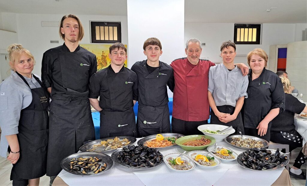 Amatų mokyklos „Sodžiaus meistrai“ maitinimo paslaugų profesijos mokytojos patirtis Italijoje