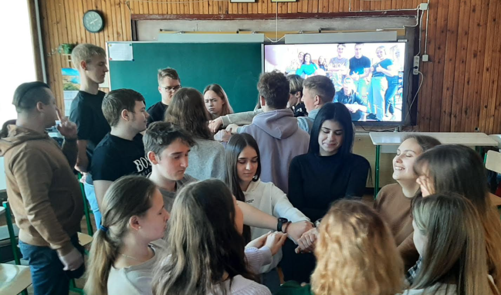 Projekto Erasmus+ eksperto vizitas Trakų r. Rūdiškių gimnazijoje