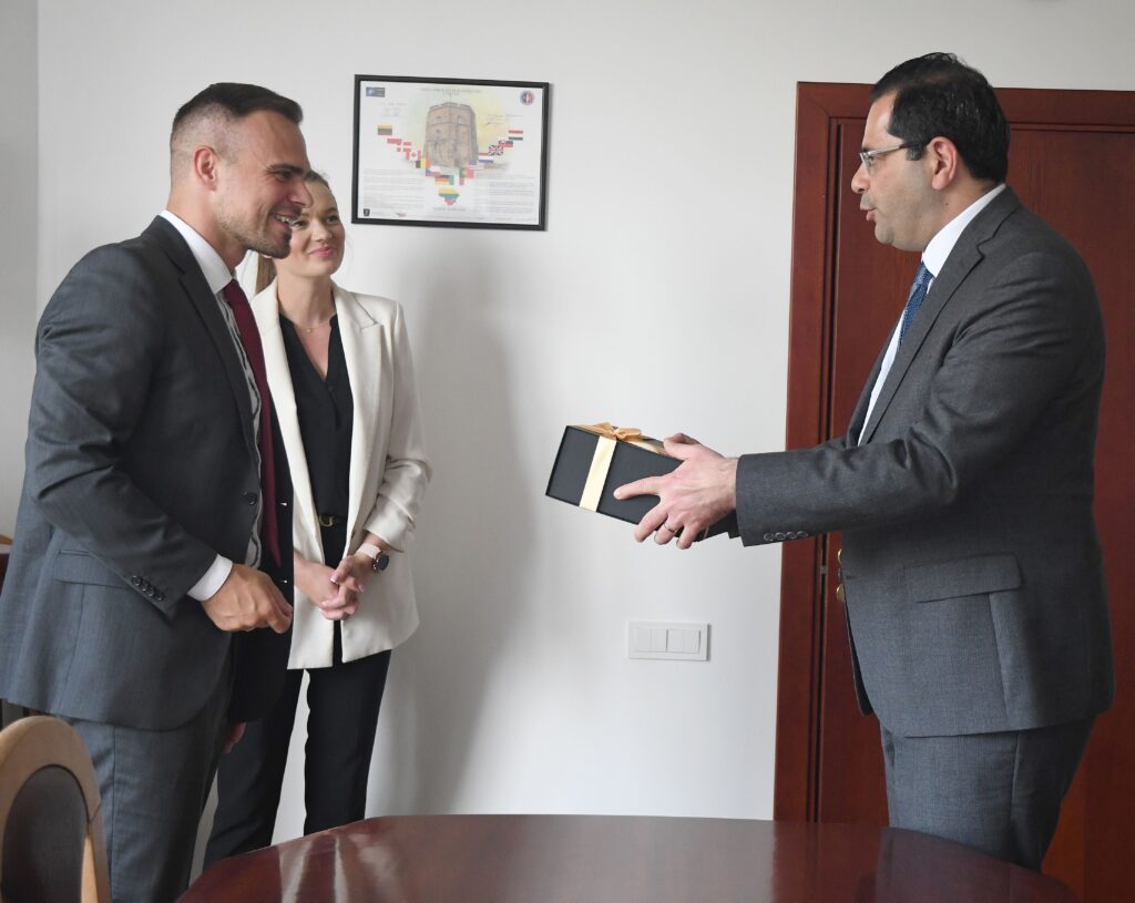 Meras susitiko su Turkijos ambasadoriumi Lietuvoje