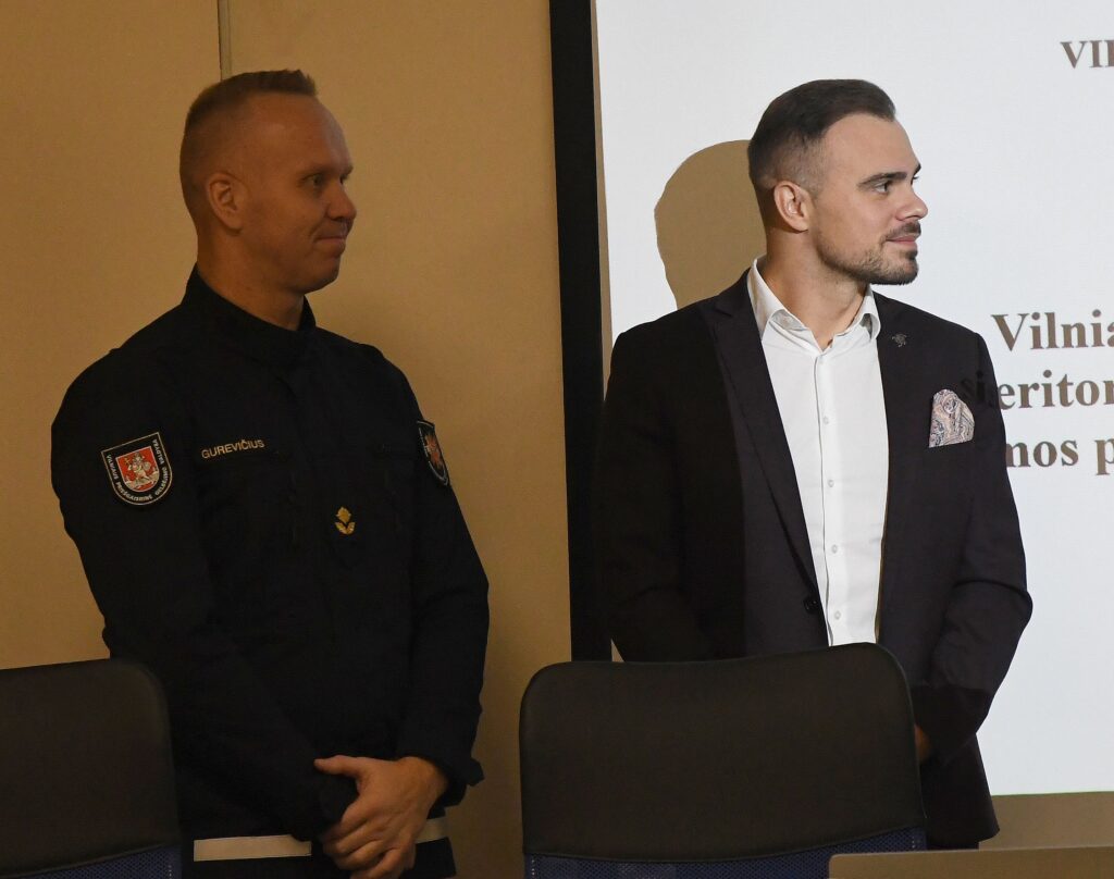 Savivaldybėje vyko Vilniaus priešgaisrinės gelbėjimo valdybos organizuotos pratybos