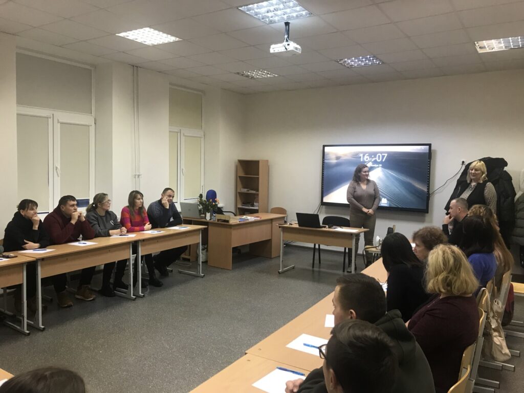 Lentvario „Versmės“ gimnazijoje vyko seminaras ukrainiečiams