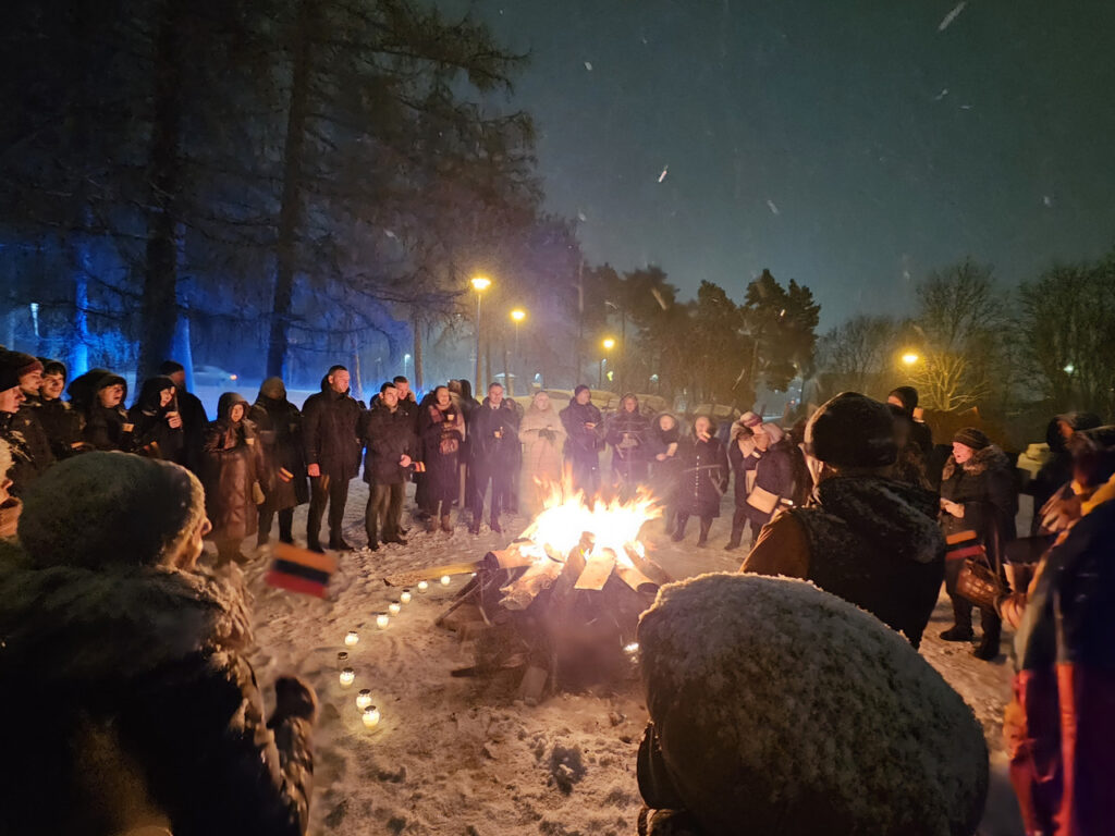 Lentvaryje pagerbtas Lietuvos laisvės gynėjų atminimas