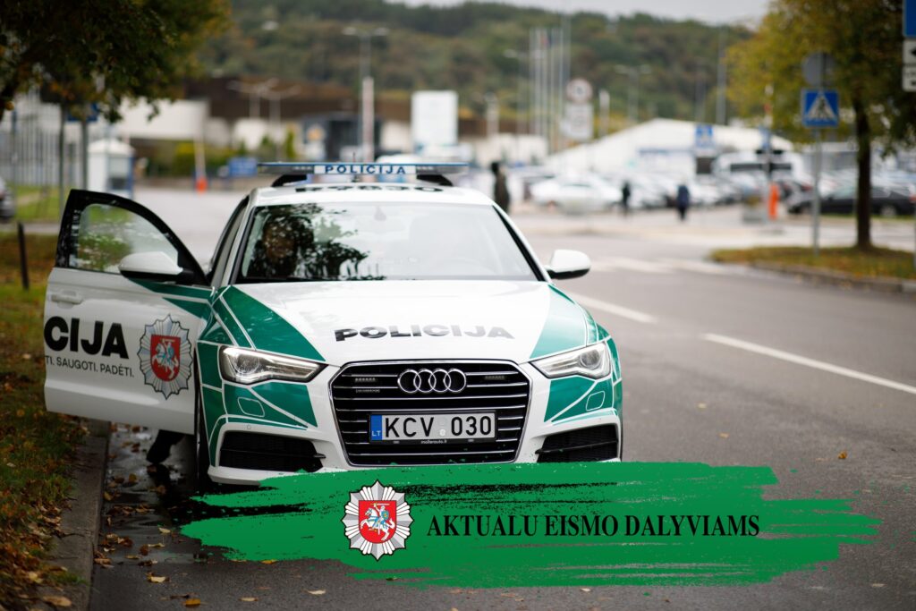 Policijos prevencinės priemonės šalies keliuose sausio mėnesį