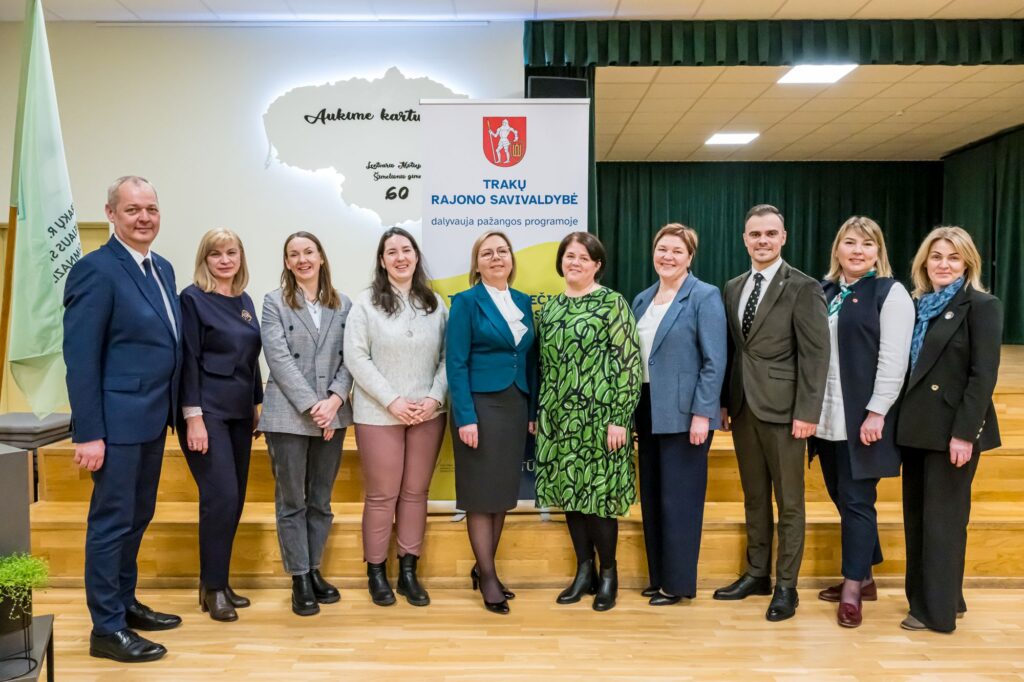 „Tūkstantmečio mokyklų“ programa Trakų rajone – pažengusi į priekį ir toliau didina pagreitį