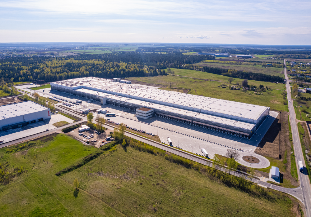 Netoli Lentvario įsikūrusiame logistikos centre buvo sukurta daugiau nei 200 darbo vietų