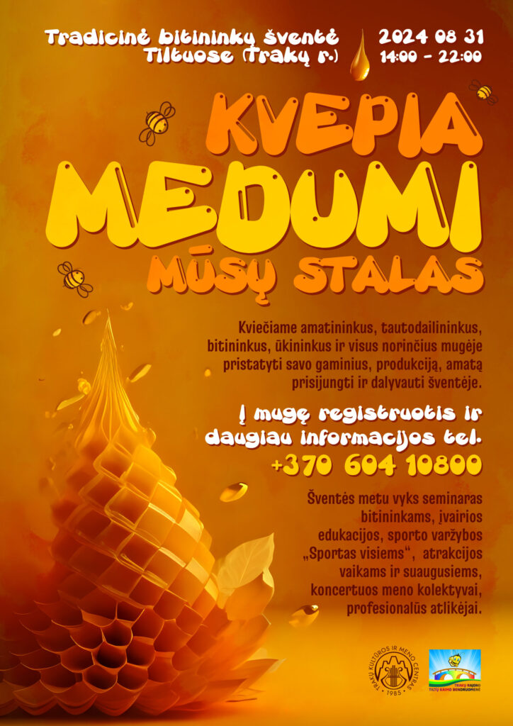 Bitininkystės šventė Tiltuose rugpjūčio 31 d.